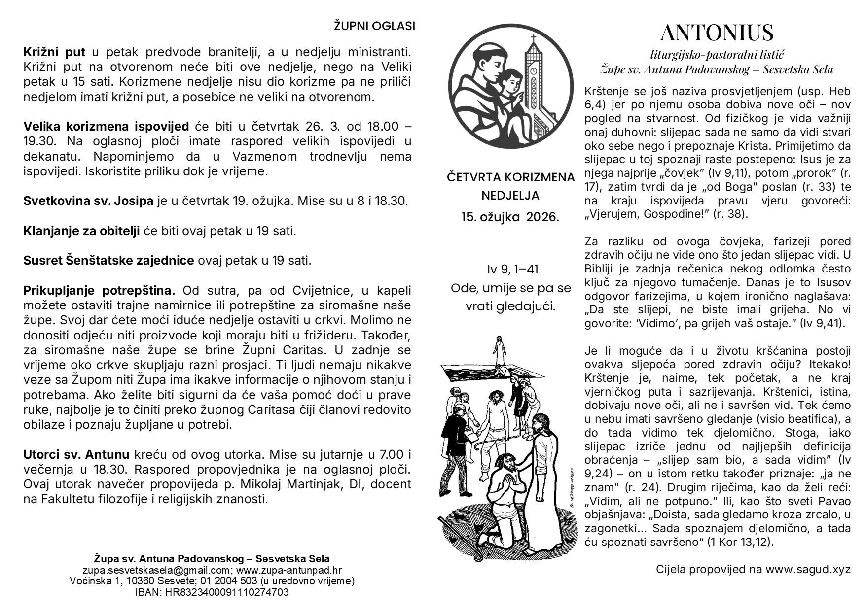 Četvrta korizmena nedjelja