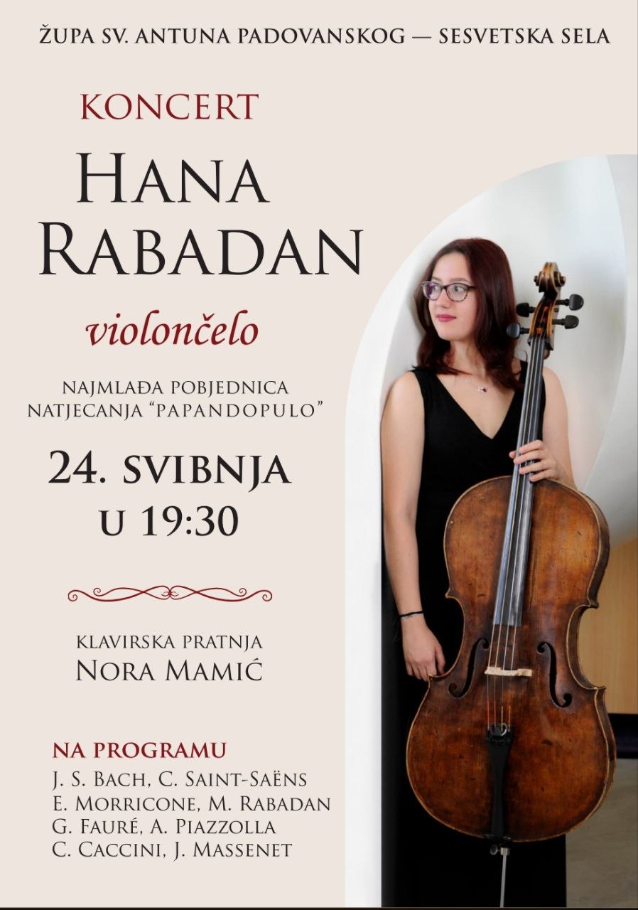 Koncert klasične glazbe - Hana Rabadan